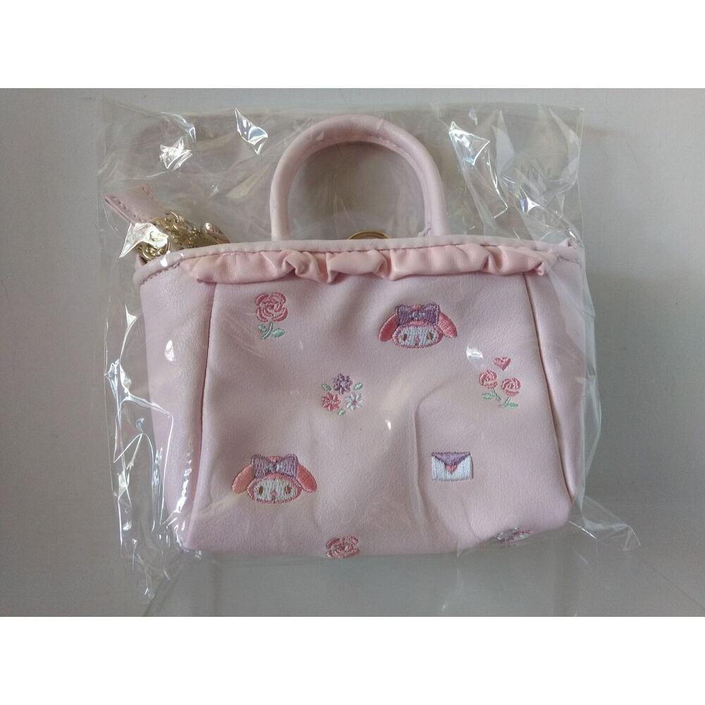 Sanrio Melody Bag Shape Key Case - Light Pink